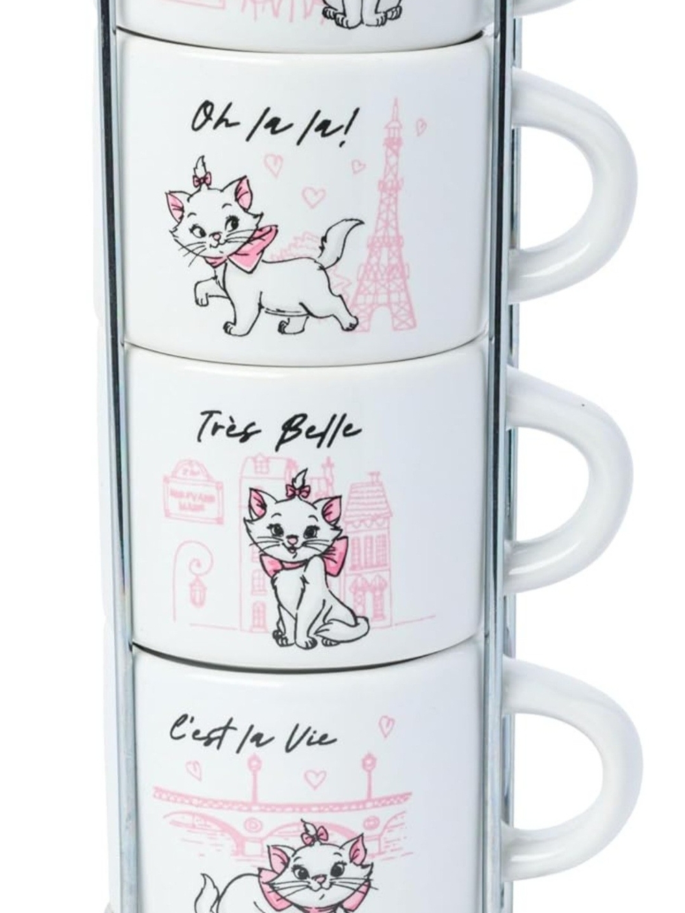Stackable Demitasse Marie Set - Picture 2 of 5